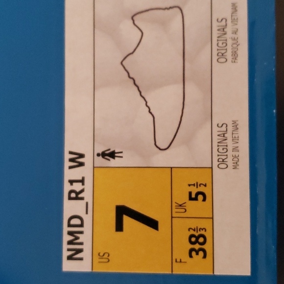 New Adidas Womens NMD Sneakers Size 7 Burgundy Casual Streetwear Walking Shoes - Picture 10 of 10